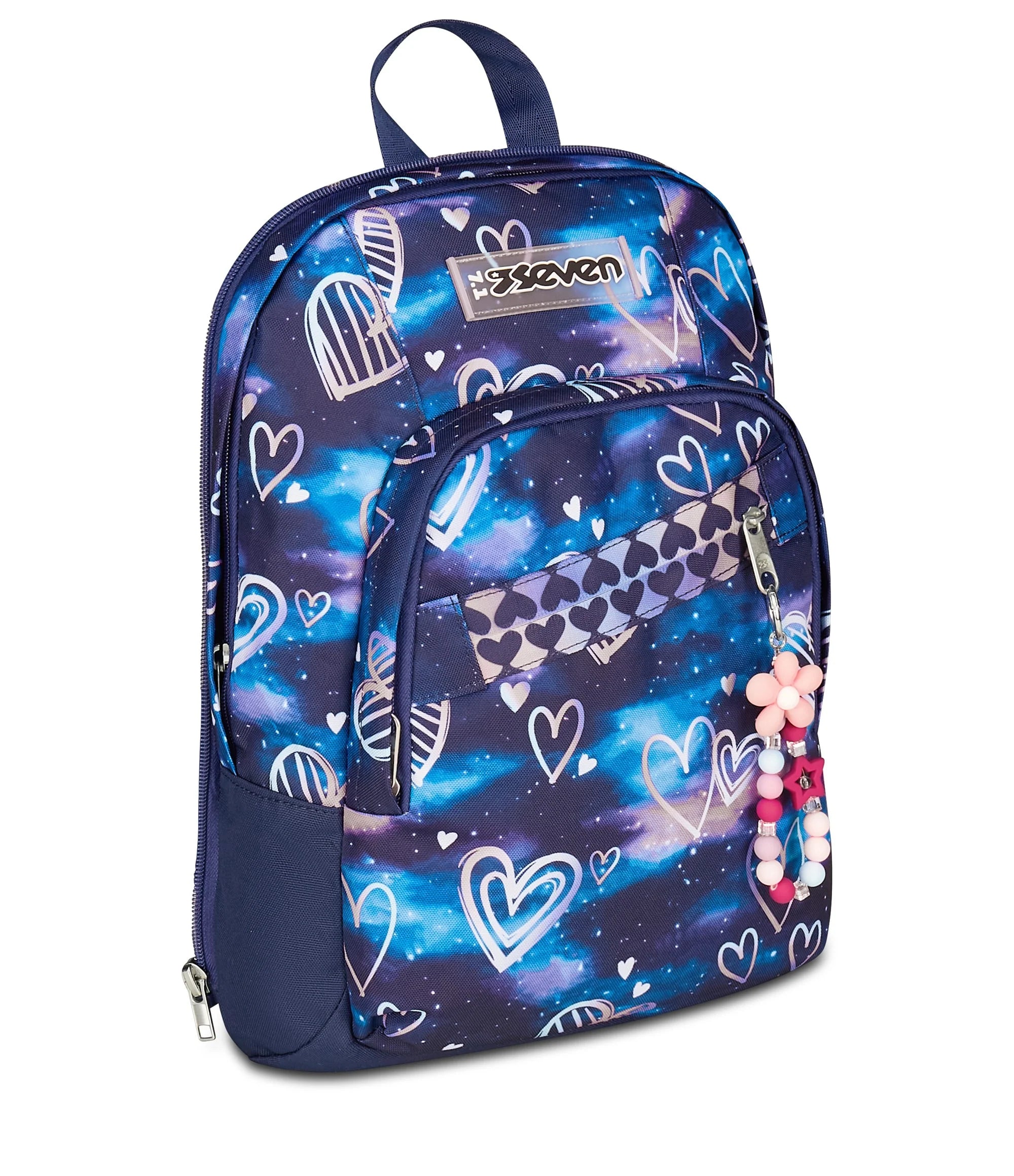 Zaino Seven Dual Detach - Gloomy Heart - Fucsia/Azzurro