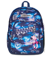 Zaino Seven Dual Detach - Gloomy Heart - Fucsia/Azzurro