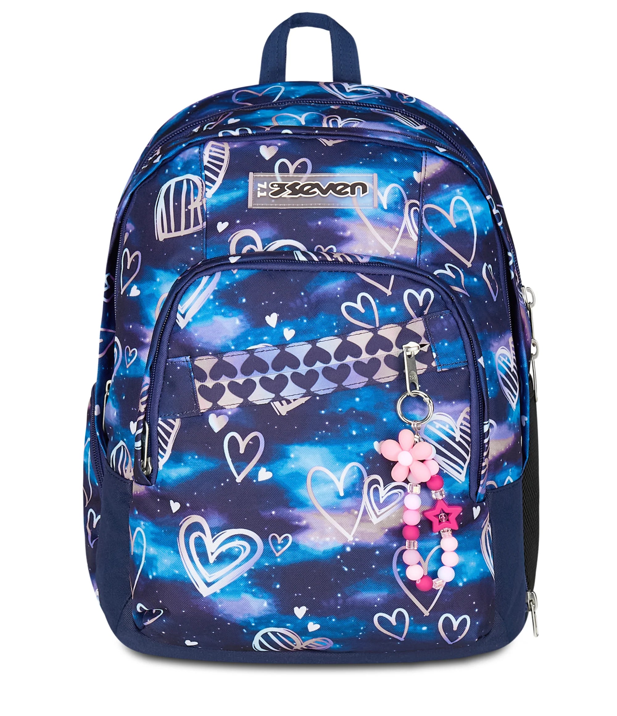 Zaino Seven Dual Detach - Gloomy Heart - Fucsia/Azzurro