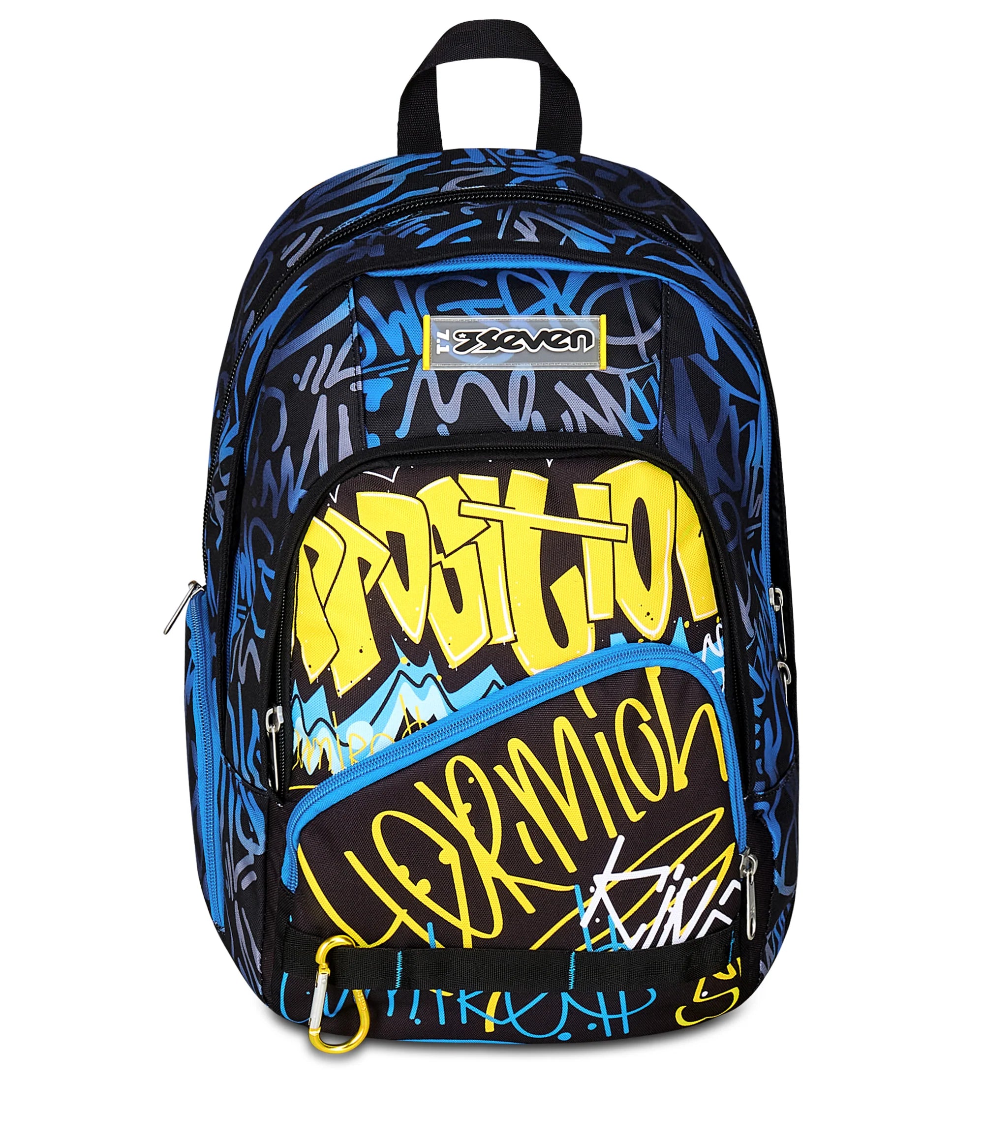 Zaino Seven Dual - Hidden Spot Boy – Blu/Giallo
