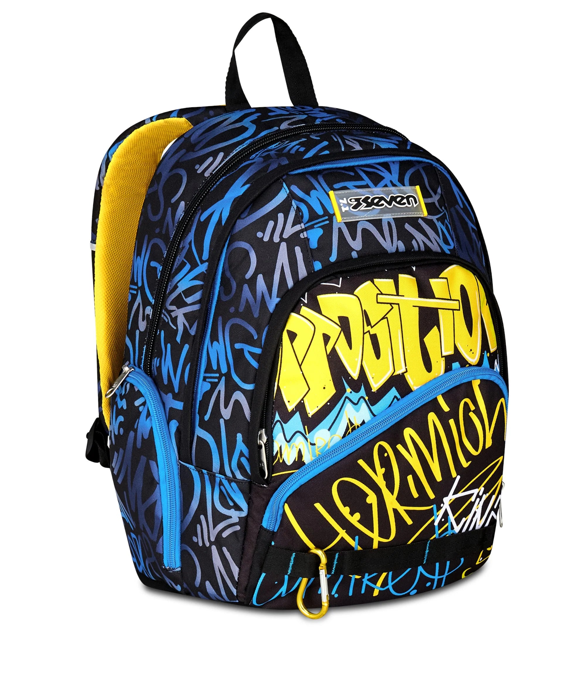 Zaino Seven Dual - Hidden Spot Boy – Blu/Giallo