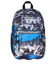 Zaino Seven Dual - Quick Graffiti Boy - Azzurro/Grigio
