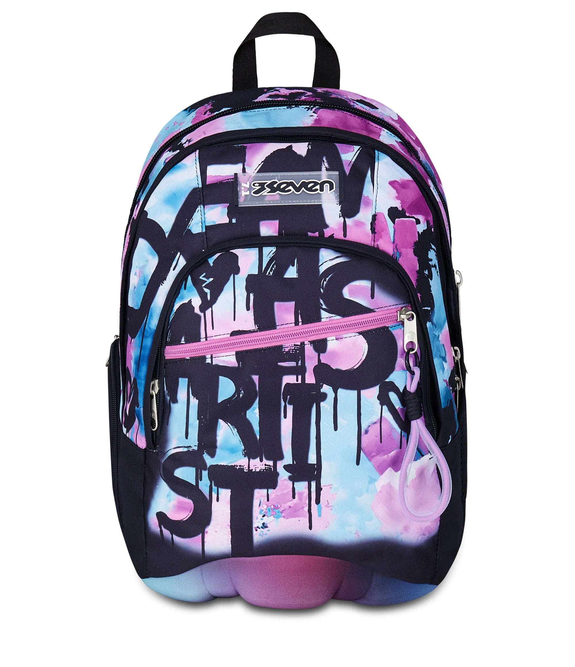 Zaino Seven Dual - Quick Graffiti Girl - Azzurro/Viola
