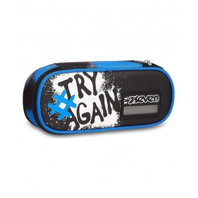 Astuccio Ovale Plus Seven Yourself Boy, Blu