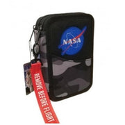 Astuccio 3 Zip Nasa Camouflage – Grigio