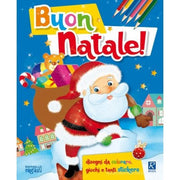 Buon Natale! Coloro Con Gli Stickers. Con Adesivi. Ediz. Illustrata - Raffaello