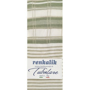 Renkalik Tubolare Tartan Lurex Verde Salvia/latte/oro - Tu346