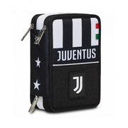 Astuccio 3 Zip Juventus Glorious Win, Nero - Seven