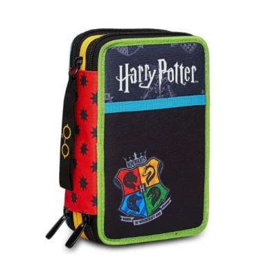 Astuccio 3 Zip Harry Potter Magical Creatures - Seven