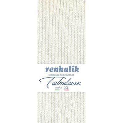 Renkalik Tubolare Costa Inglese Lurex Latte/oro - Tu331