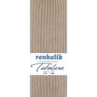 Renkalik Tubolare Costa Inglese Lurex Tortora/oro - Tu334
