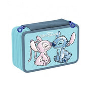 Astuccio Tre Zip Lilo E Stitch - Cr Group, Disney