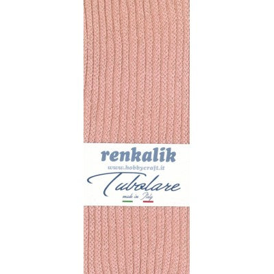 Renkalik Tubolare Costa Inglese Lurex Rosa/oro - Tu335