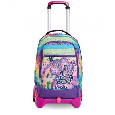 Trolley Seven Jack 2 Ruote Sj Gang - Fantasie Assortite