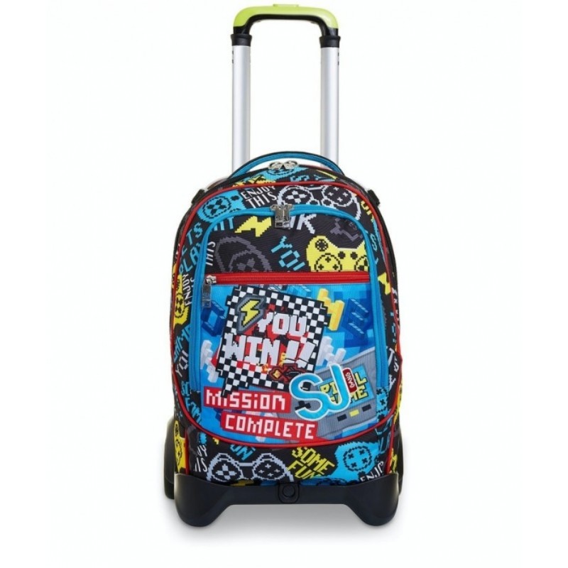 Trolley Seven Jack 2 Ruote Sj Gang - Fantasie Assortite