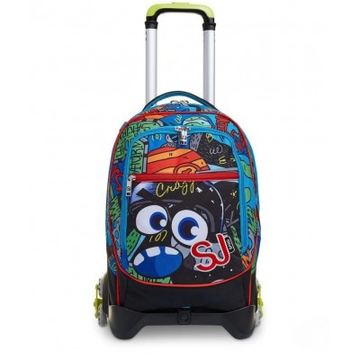 Trolley Seven Jack 3 Ruote Facce Da Sj Boy / Girl