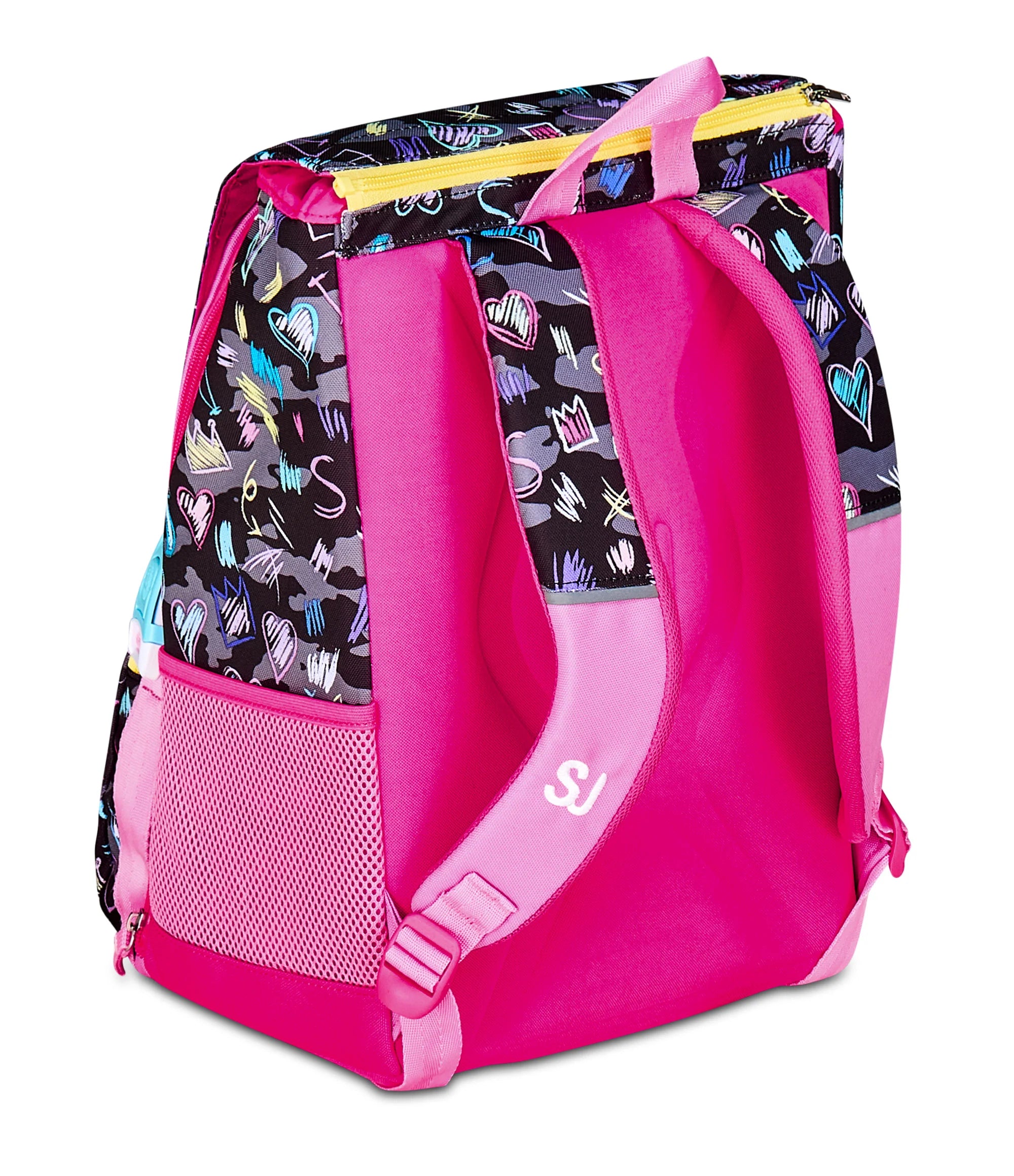 Zaino Estensibile Big SJ Game Led Girl - Fucsia/Nero