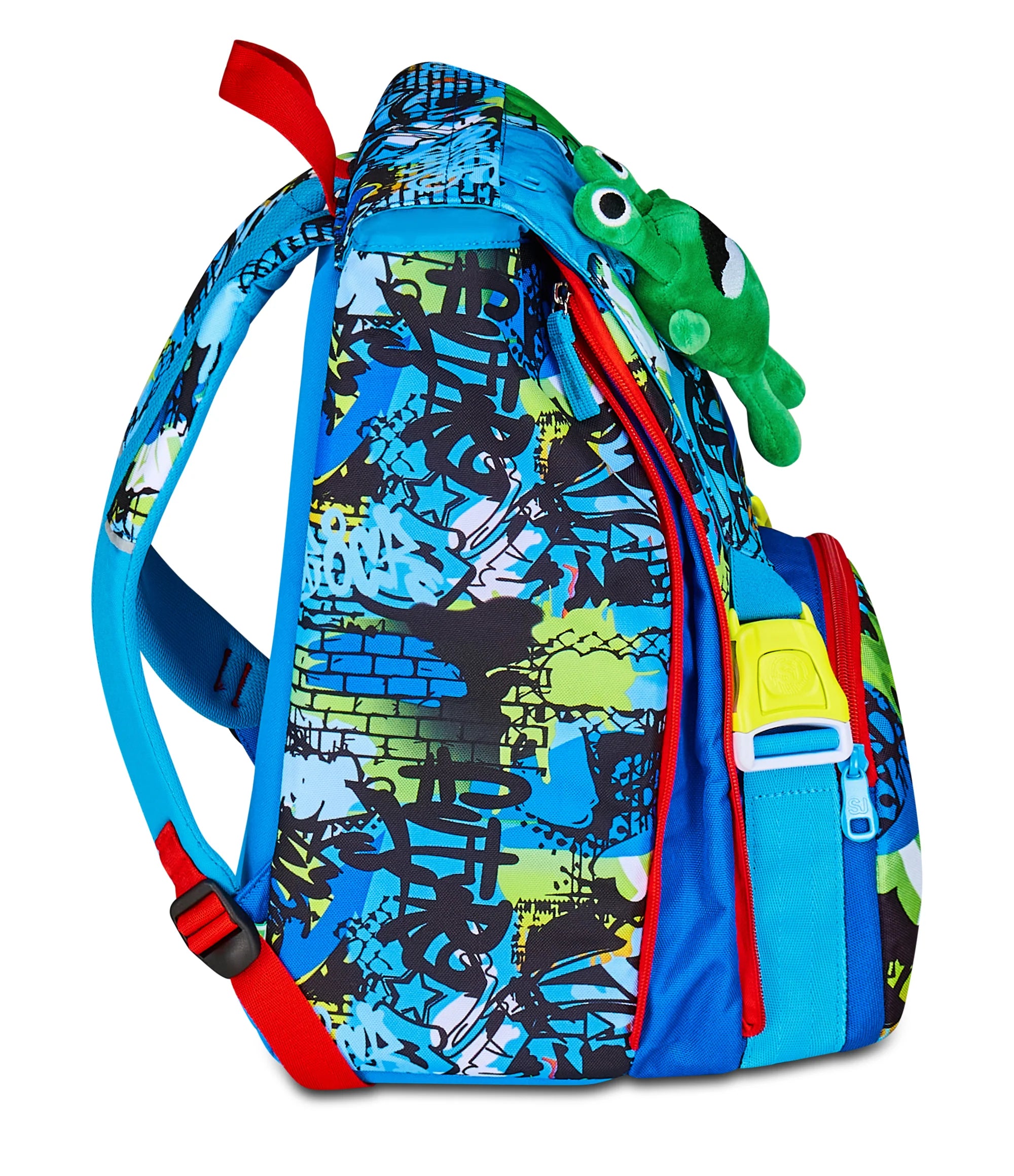 Zaino Estensibile Big SJ Fantasys Boy - Azzurro/Verde