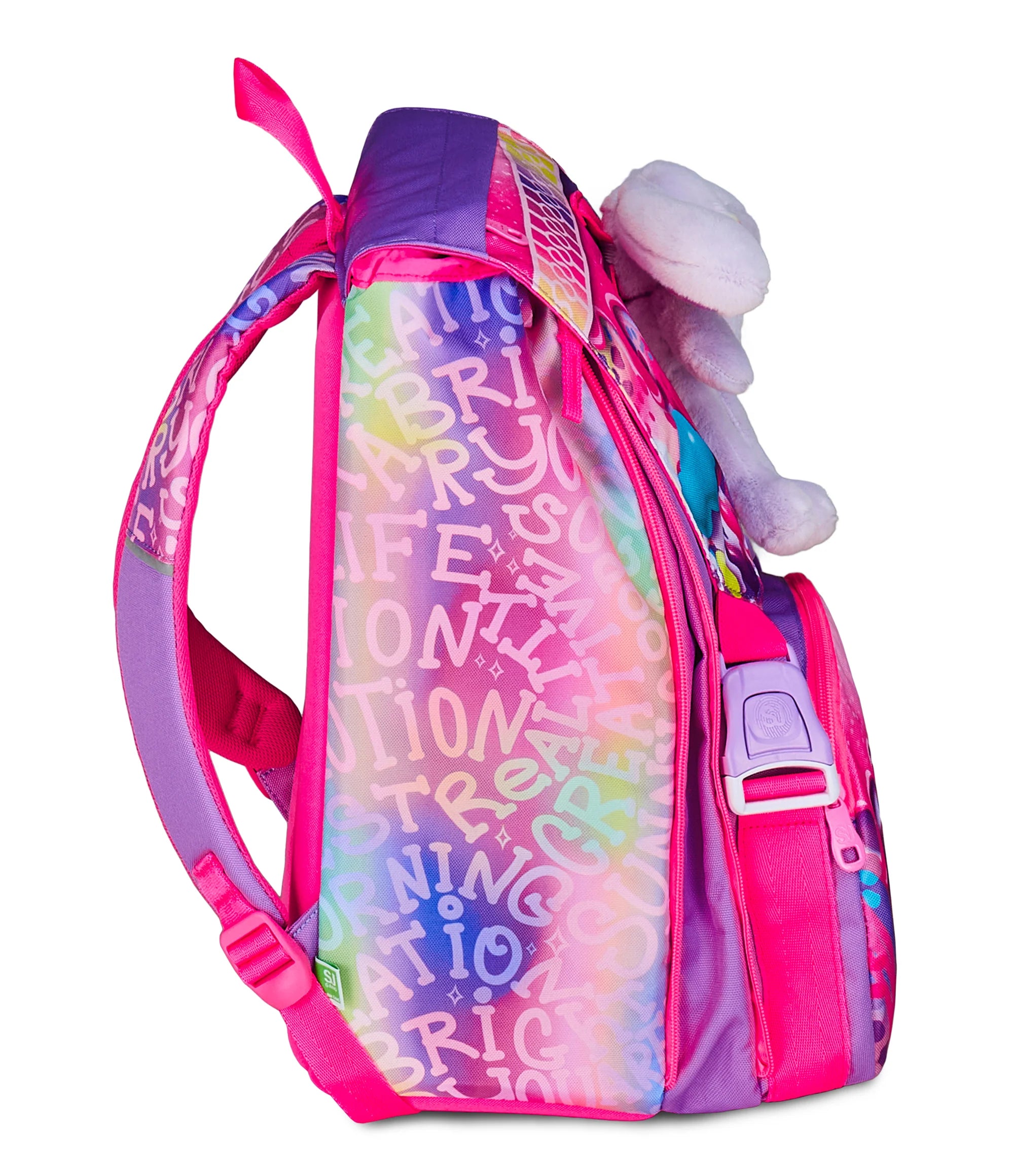 Zaino Estensibile Big SJ Fantasys Girl - Fucsia/Lilla