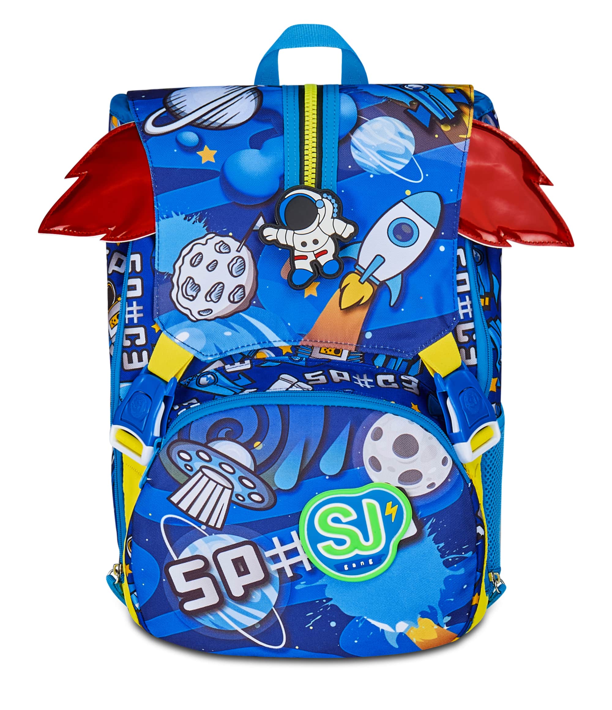 Zaino Estensibile Big Sj Flyrocket Boy - Blu/Giallo