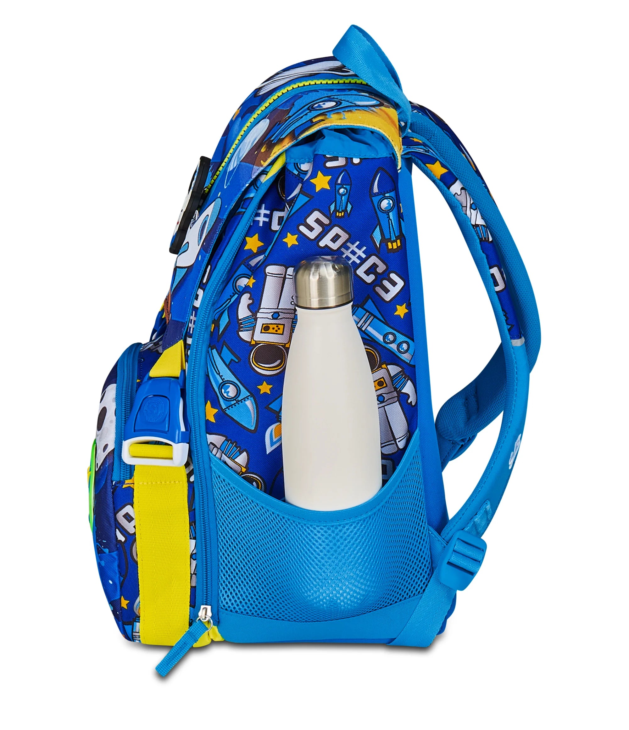 Zaino Estensibile Big Sj Flyrocket Boy - Blu/Giallo