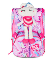 Zaino Estensibile Big SJ Girl Plushy Rabbit - Fucsia/Rosa