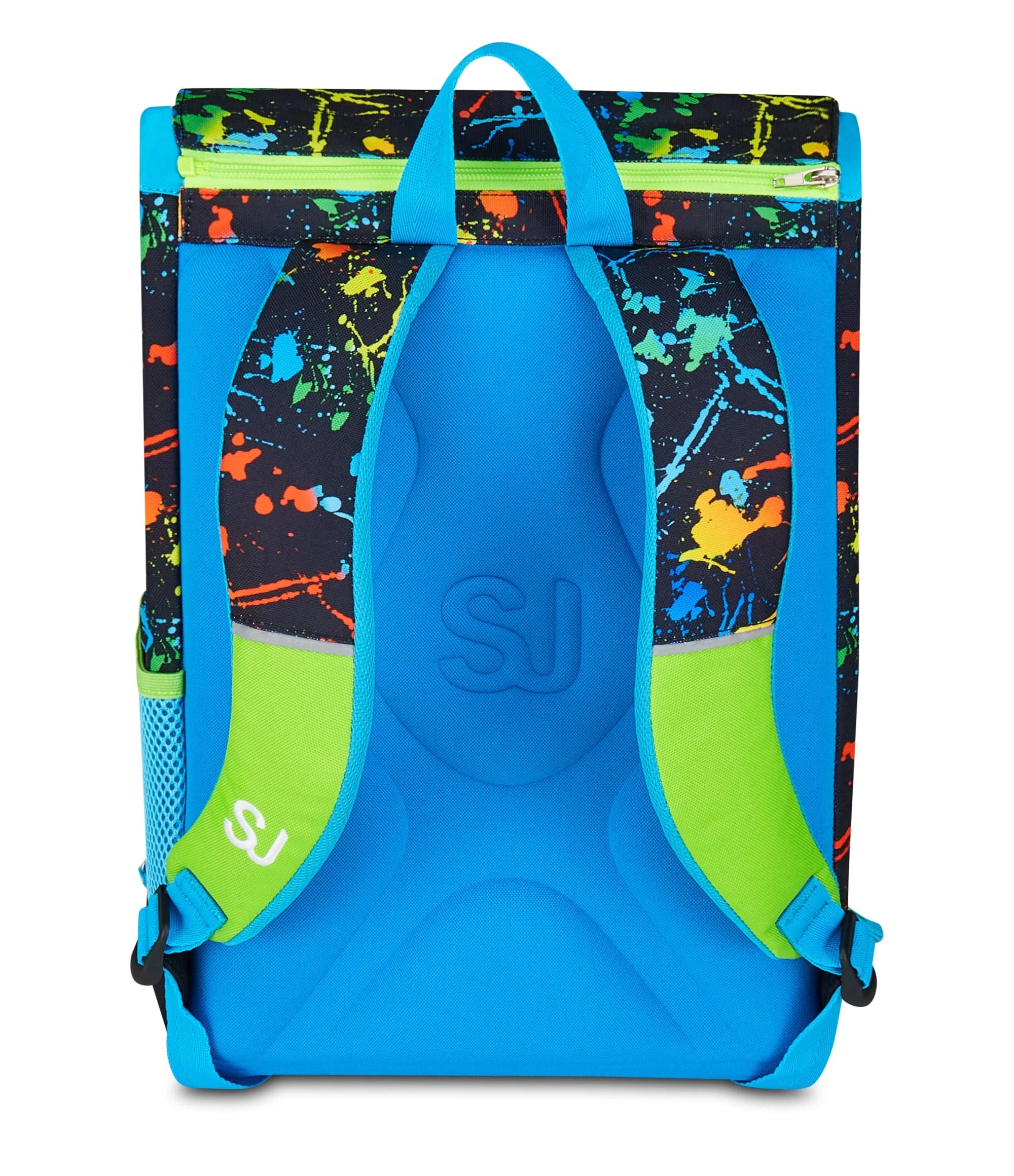 Zaino Estensibile Big SJ Gang Led Look - Nero/Blu