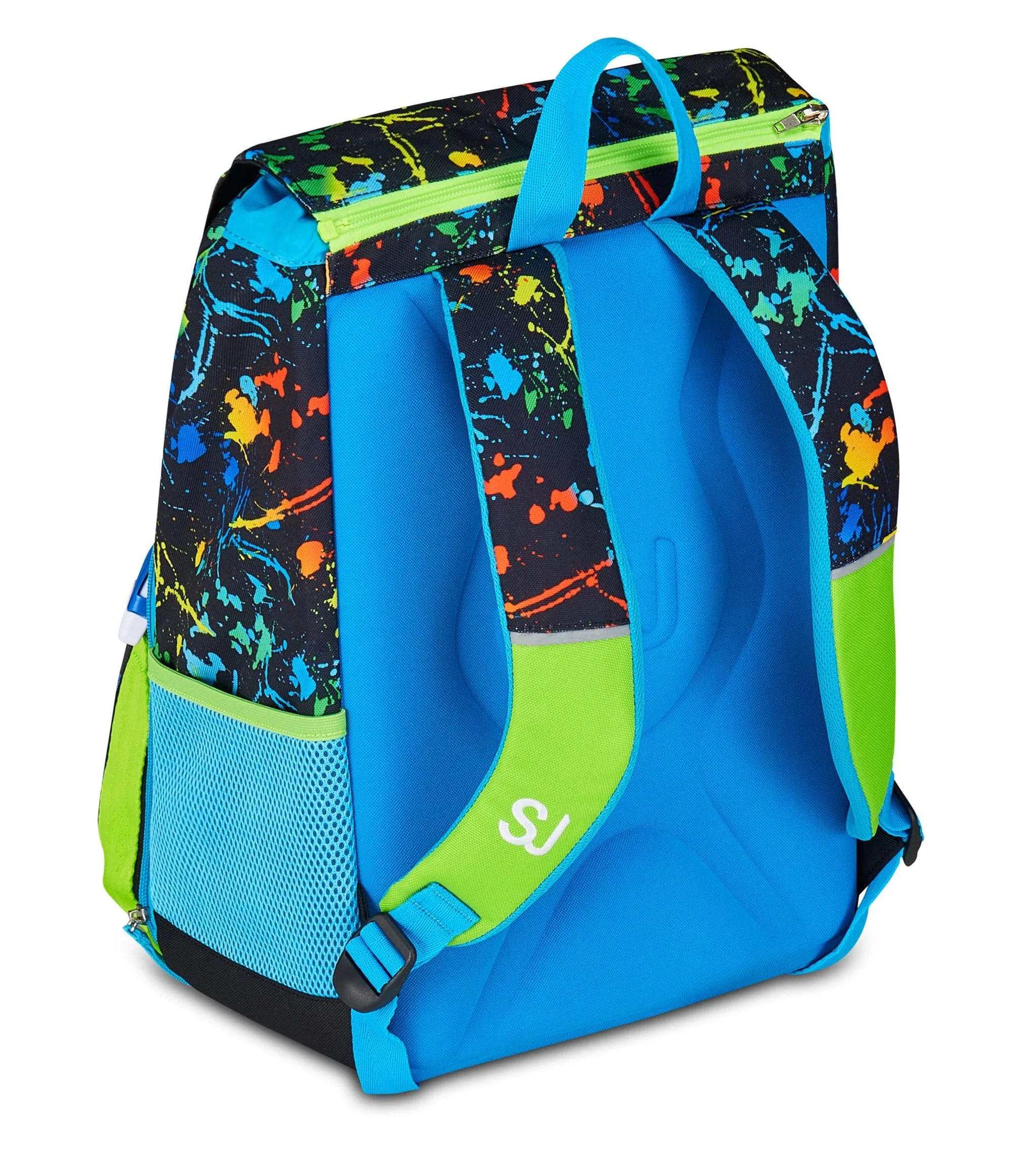 Zaino Estensibile Big SJ Gang Led Look - Nero/Blu