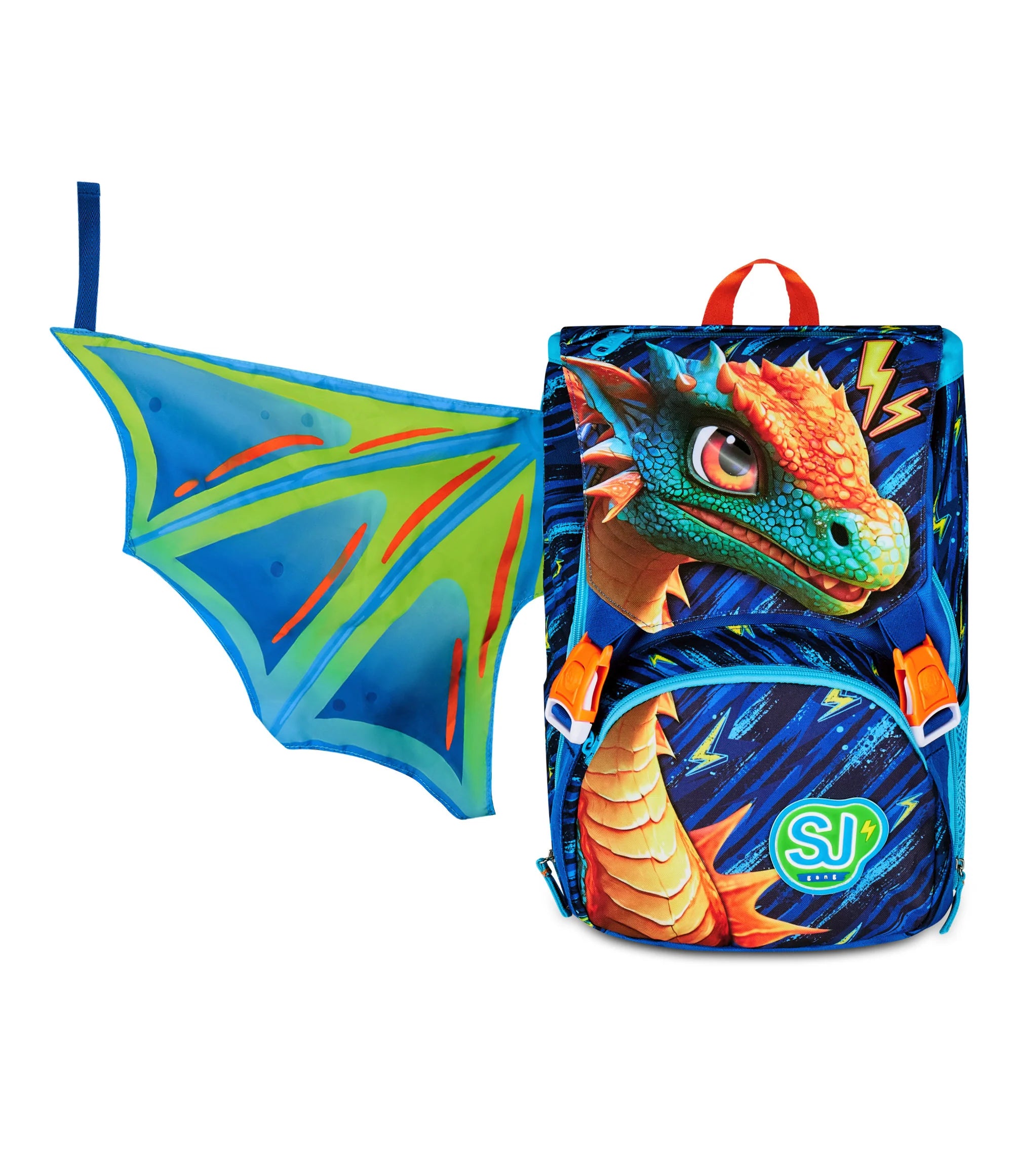 Zaino Estensibile Big SJ Gang Dragon Glide - Blu/Arancione