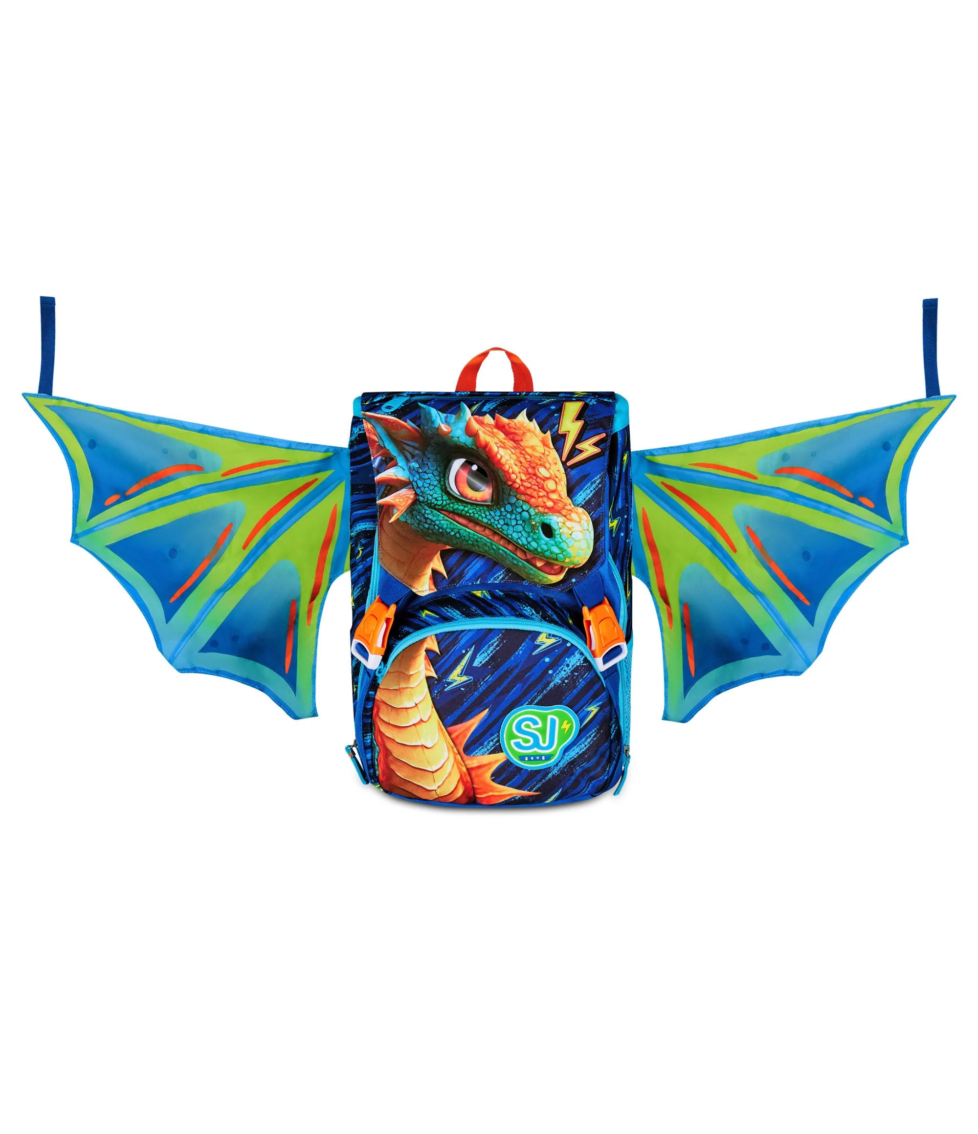 Zaino Estensibile Big SJ Gang Dragon Glide - Blu/Arancione