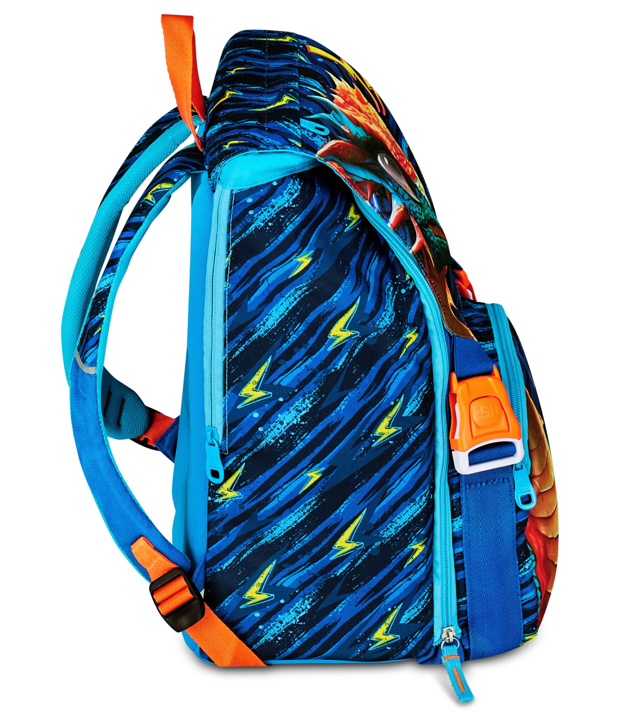 Zaino Estensibile Big SJ Gang Dragon Glide - Blu/Arancione
