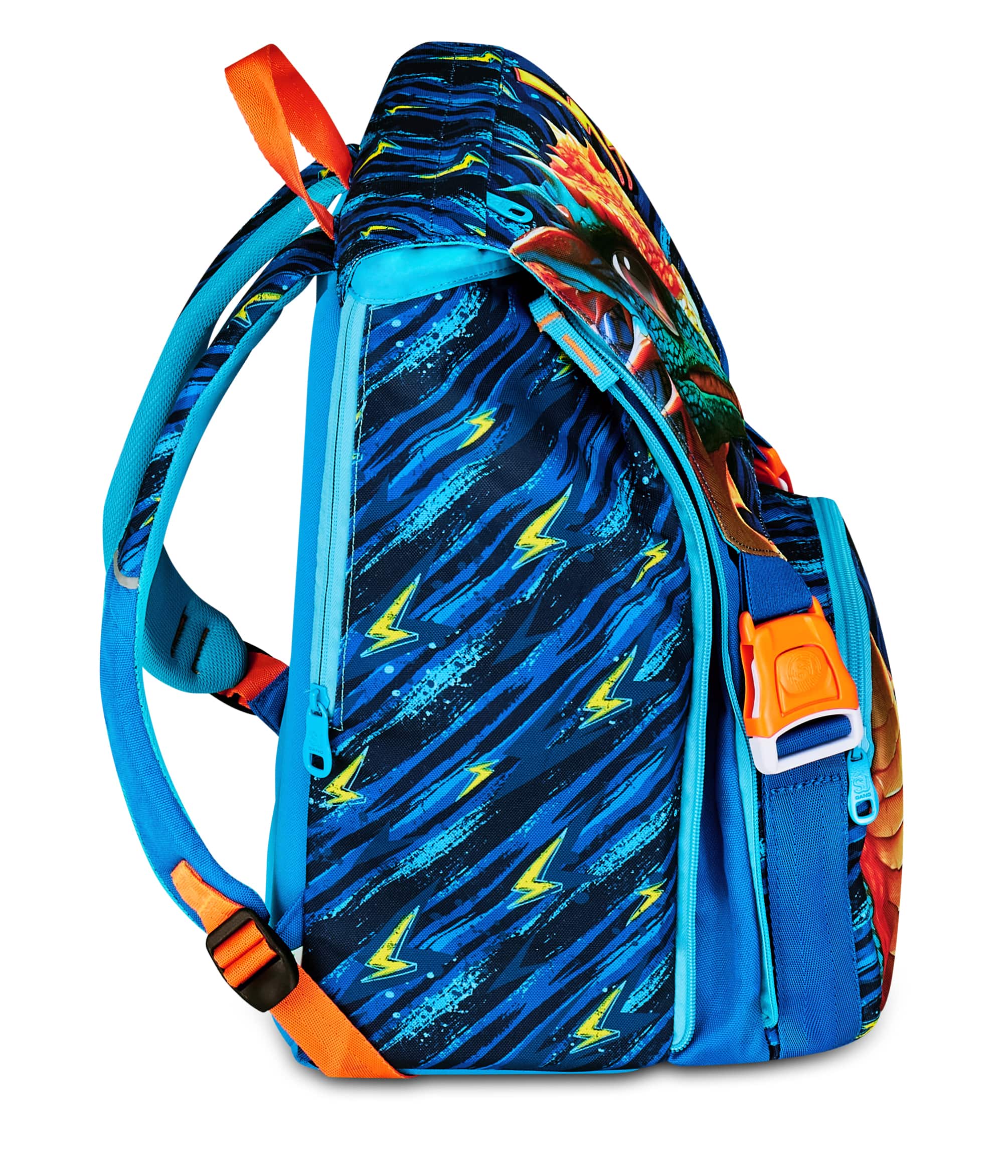 Zaino Estensibile Big SJ Gang Dragon Glide - Blu/Arancione