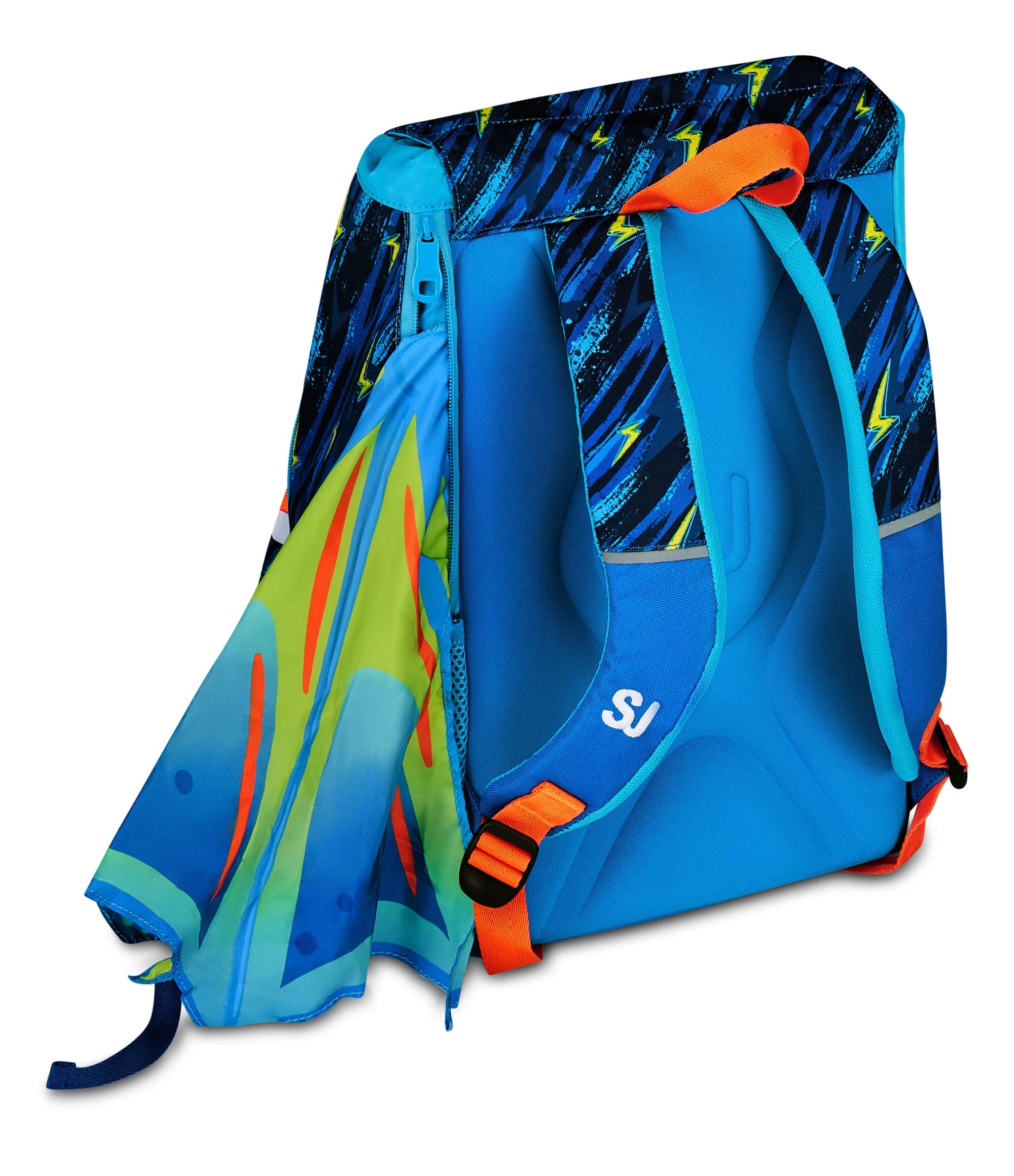 Zaino Estensibile Big SJ Gang Dragon Glide - Blu/Arancione