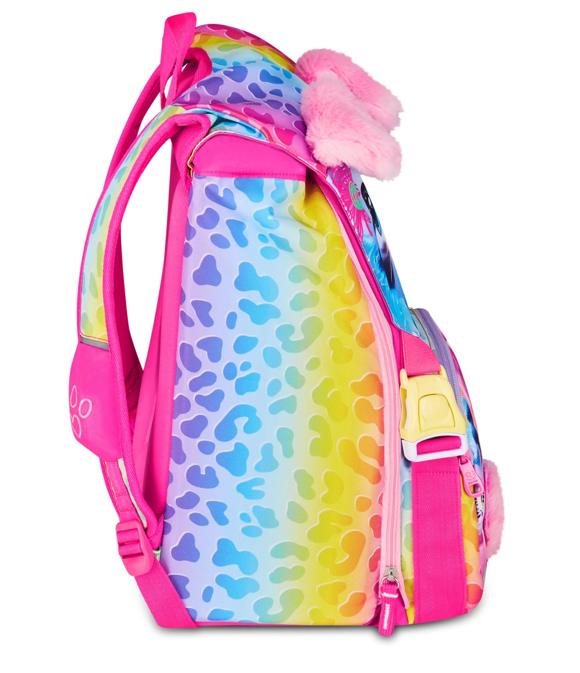 Zaino Estensibile Big SJ Girl Cat&Air - Fucsia/Azzurro