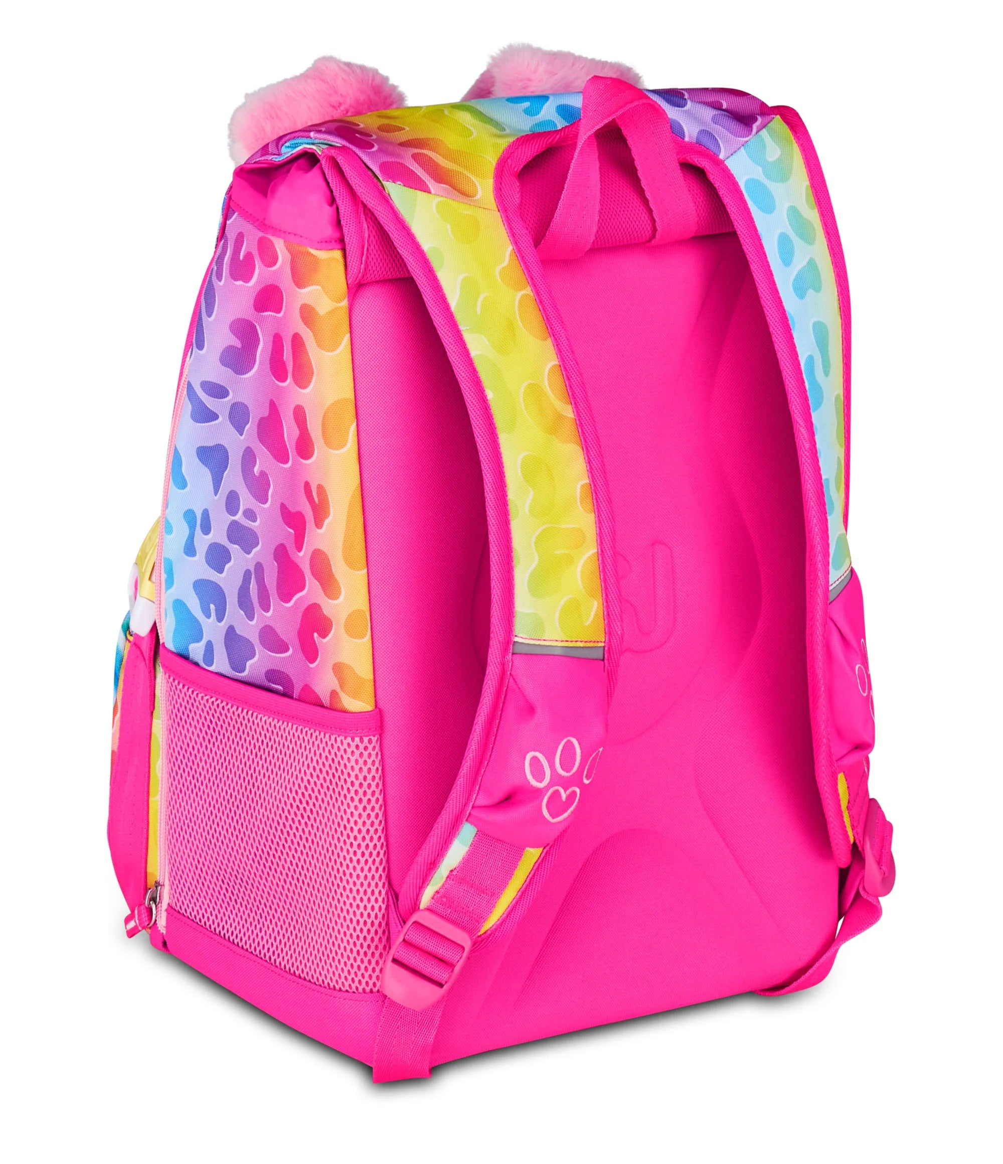Zaino Estensibile Big SJ Girl Cat&Air - Fucsia/Azzurro