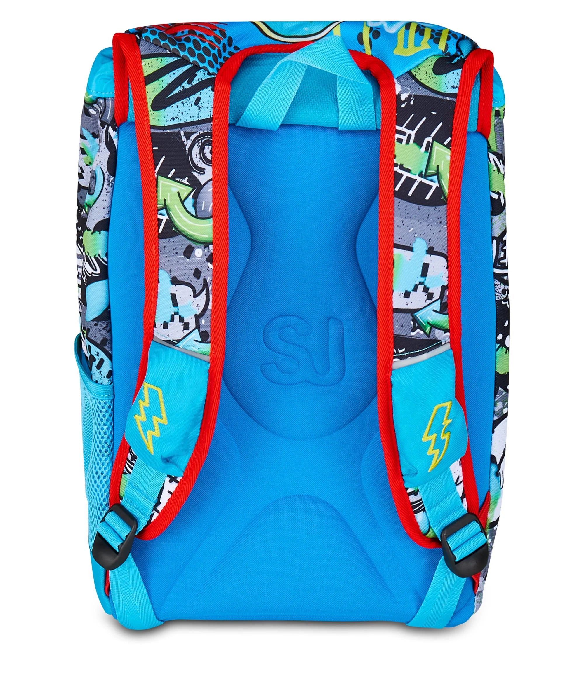 Zaino Estensibile Big SJ Gang Sharky Skate - Azzurro/Rosso