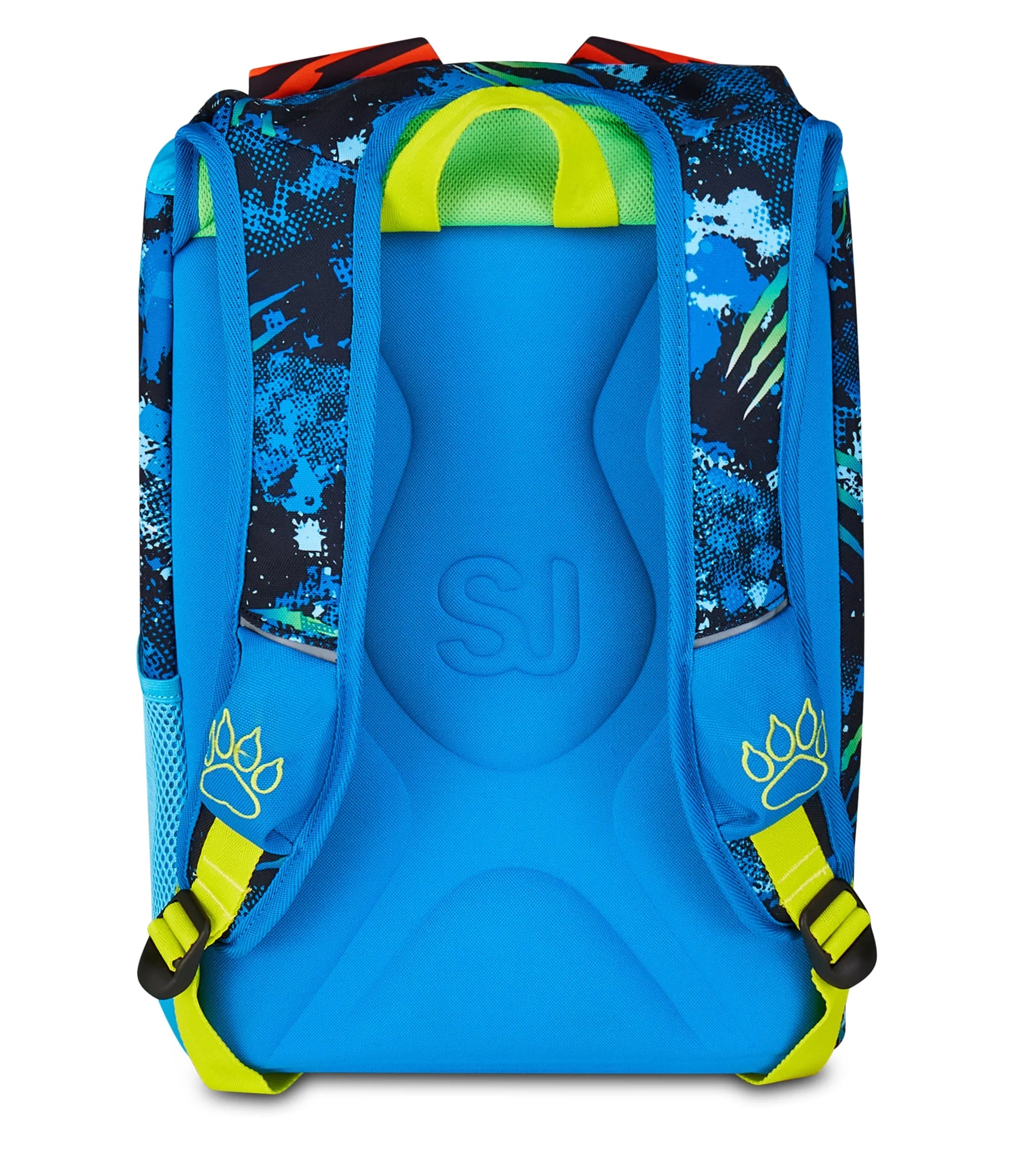 Zaino Estensibile Big Sj Gang Air Tiger - Blu/Arancione