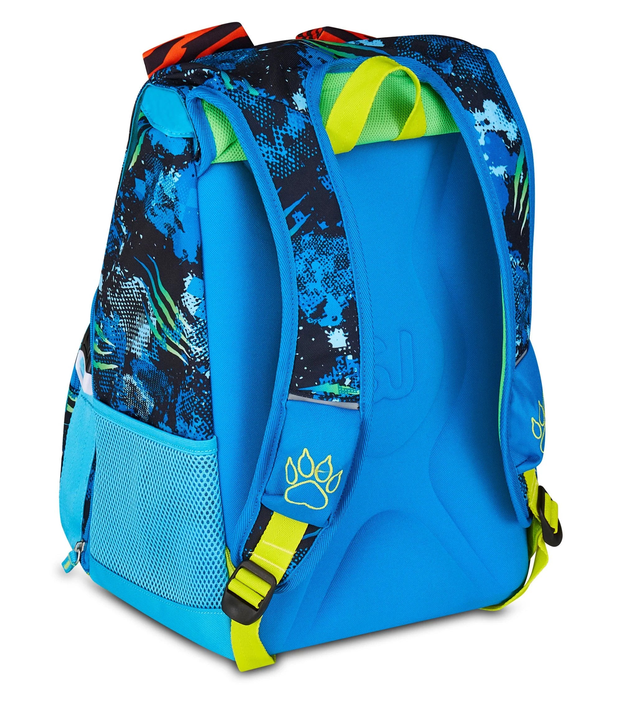 Zaino Estensibile Big Sj Gang Air Tiger - Blu/Arancione