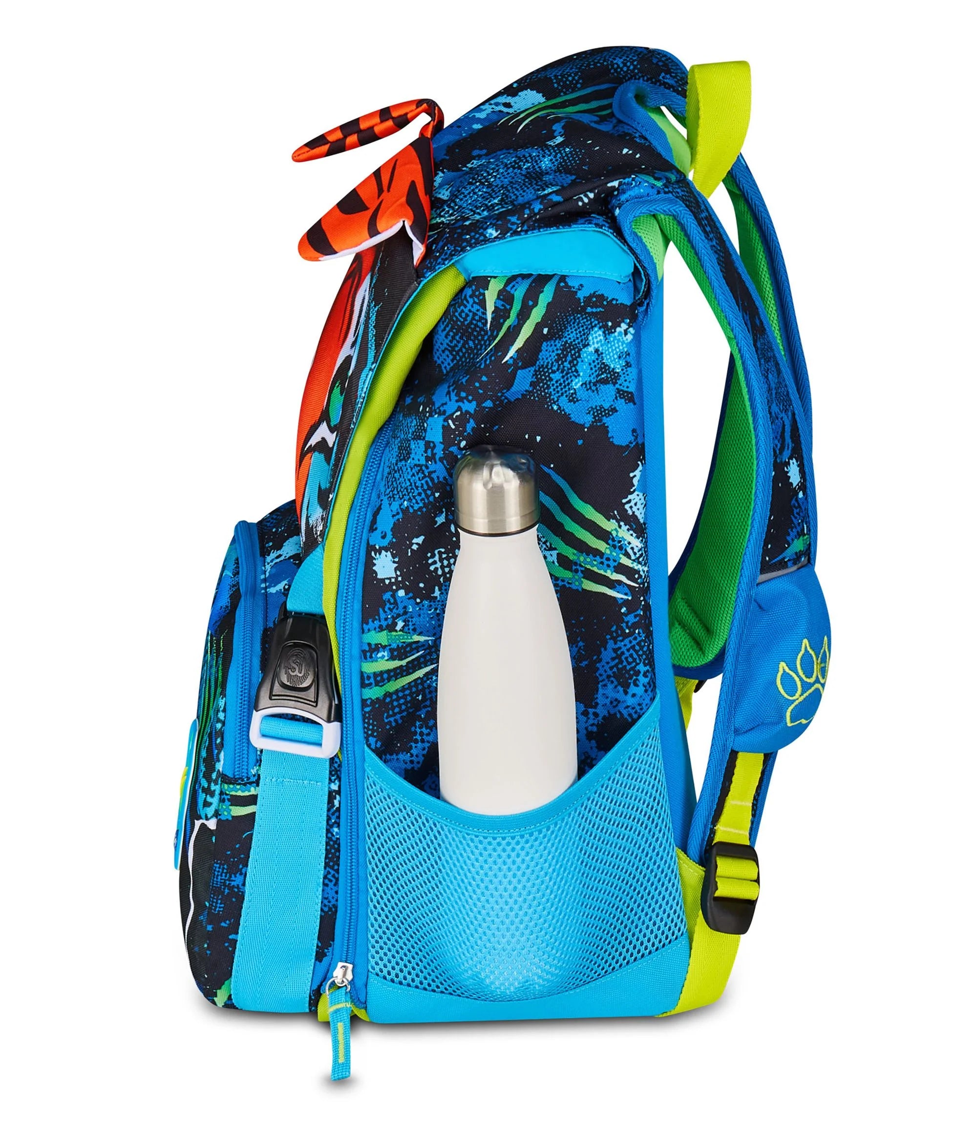 Zaino Estensibile Big Sj Gang Air Tiger - Blu/Arancione