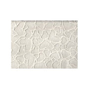 Carta Cotone, Di Gelso, A Rilievo - Cuore Bianco (639) - Renkalik