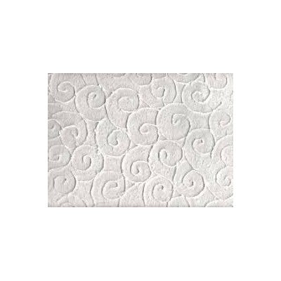 Carta Cotone, Di Gelso, A Rilievo - Infinity Bianco (631) - Renkalik