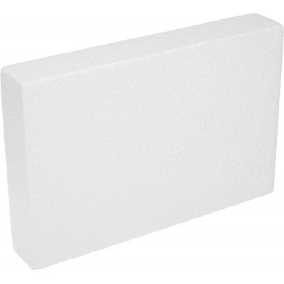 Base Rettangolare In Polistirolo Decora 20 X 30 X H 5 Cm