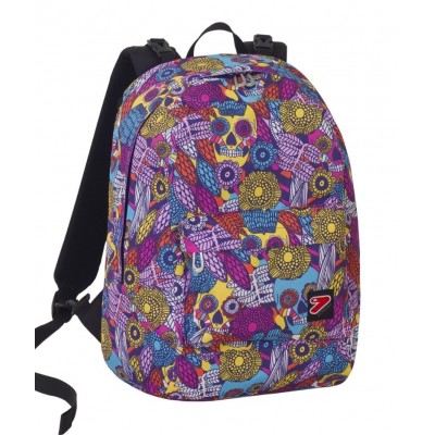 Zaino Seven Reversibile Skull Girl Con Cuffie In Omaggio – Z00035