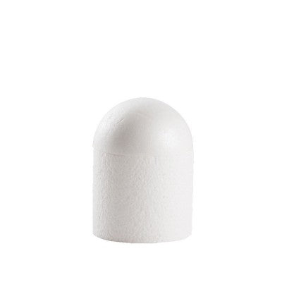 Base Tonda E Semicerchio In Polistirolo Conf. Da 4pz Decora Ø 9 Cm