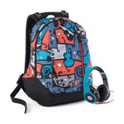 Zaino Seven Double Jangle Con Cuffie In Omaggio - Z00039