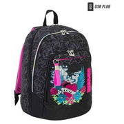 Zaino Seven New Advanced Lefleur Nero – Z00138