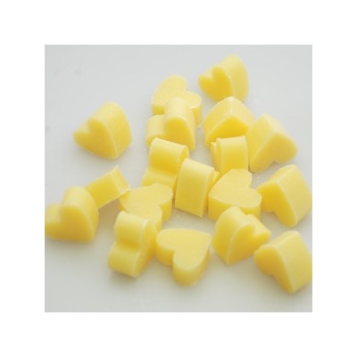 Sapone Cuore Giallo 1,5cm – 30 Pezzi