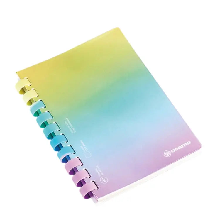 Quaderno a Spirale Rainbow Pastel Osama formato A5