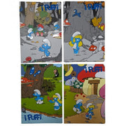 Kit 5 Maxi Quaderni I Puffi A4 1r 100gr - 4 Fantasie Assortite