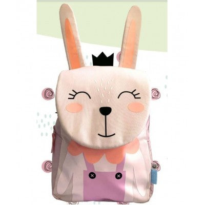 Zaino Asilo Hello Nature Con Portachiavi Omaggio - 4 Fantasie